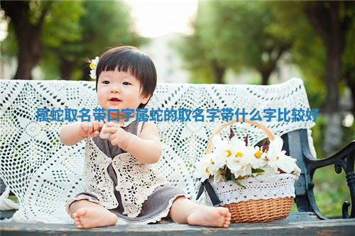 属蛇取名带口字 属蛇的取名字带什么字比较好