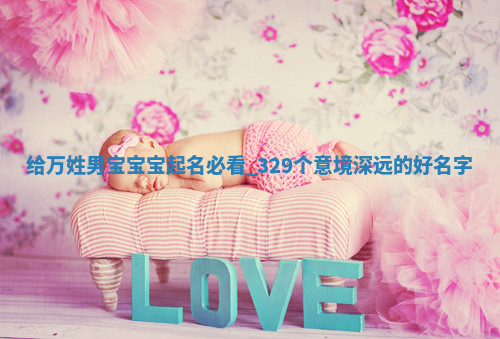 给万姓男宝宝宝起名必看：329个意境深远的好名字